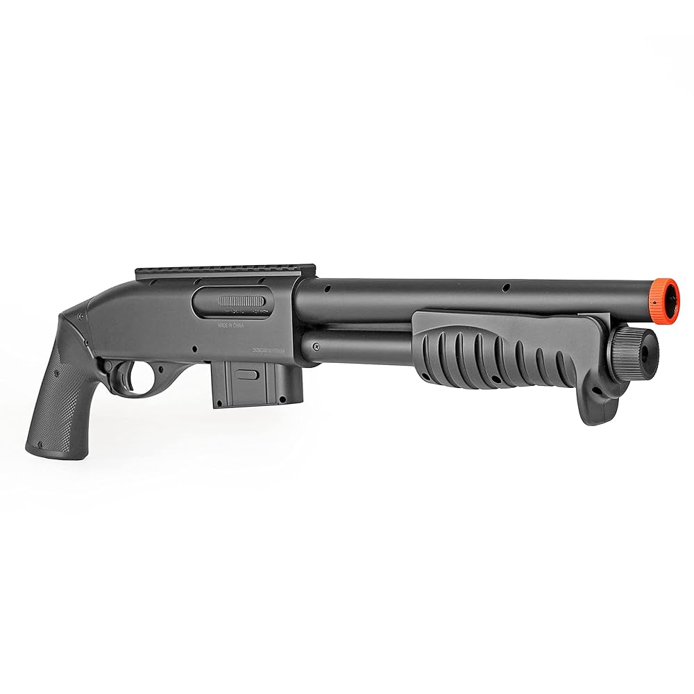 Amazon.com : BBTac Airsoft Shotgun Shorty Pump Action Spring